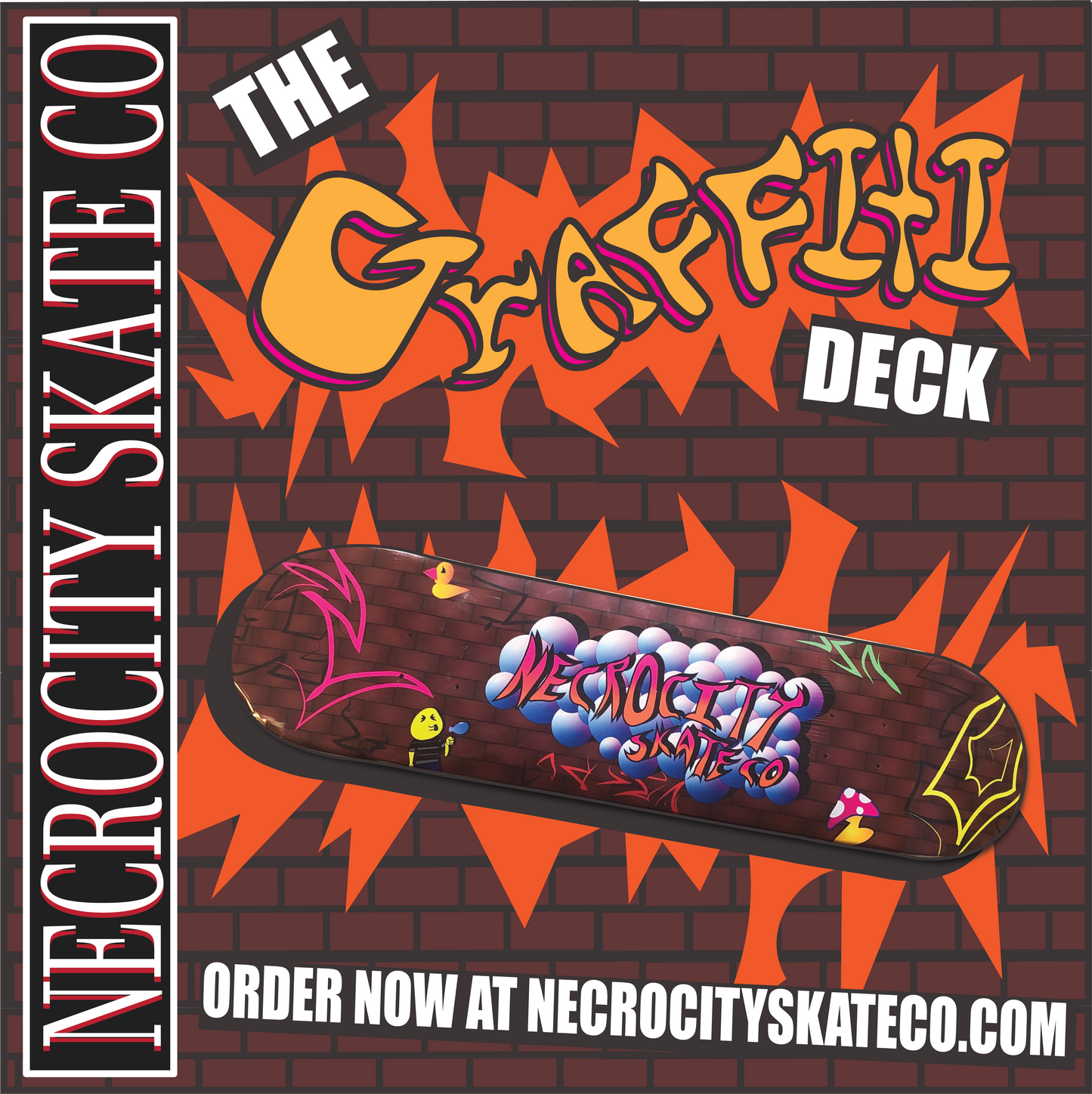 Street Graffiti Deck